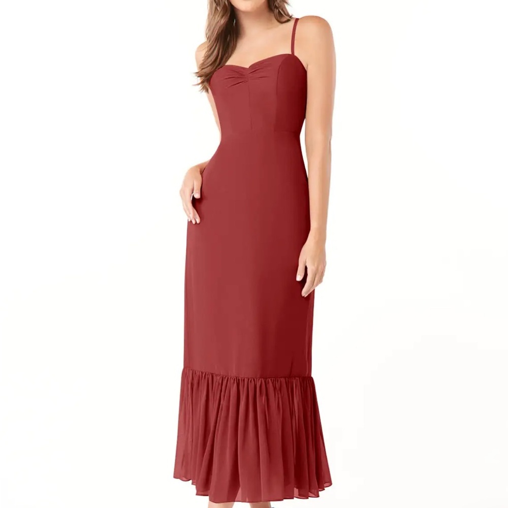 Purple wedding guest maxi dress